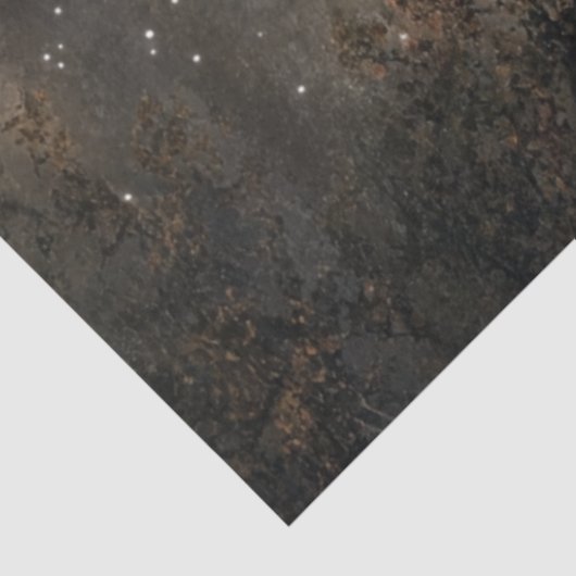 Bärennachtszene im Vollmond entziffern Seidenpapier (Ausschnitt)