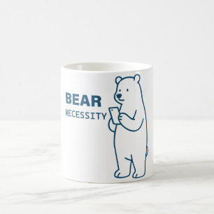 Bärennotwendigkeit Kaffeetasse