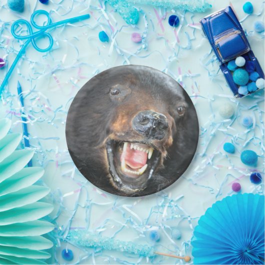 Bärenpapierplatte Pappteller (Party)