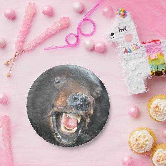 Bärenpapierplatte Pappteller (Party)