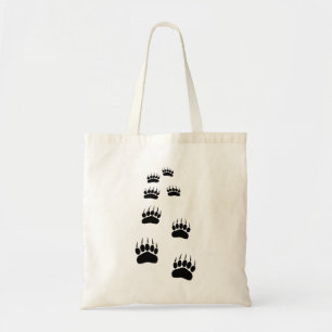 Bärenpaw Print Tragetasche