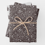 Bärenpfähle, Twigs, Berries, Brauner Glitzer W Geschenkpapier Set (Beispiel)