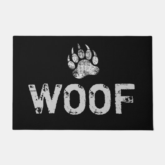 Bärenpfeife Fußmatte (Vorderseite)