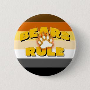 Bärenpferde-Bärengestalt-Bärenhalle Button