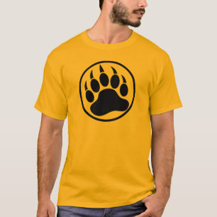 Bärenpfote vorne, Wuff hinten T-Shirt