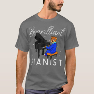 Bärenpianist Bären am Klavier T-Shirt