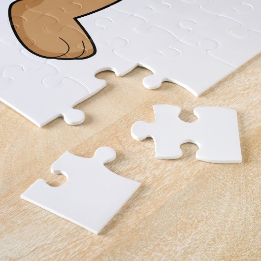 Bärenpolizist Magnifying Glas Puzzle (Seite)