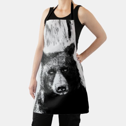 Bärenportrait Schürze (InSitu)