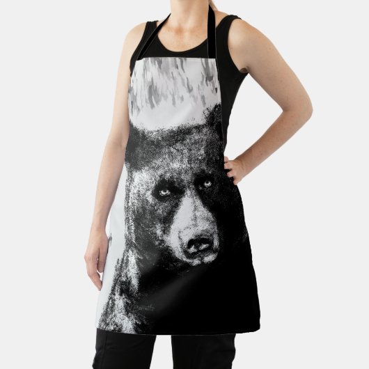 Bärenportrait-Schürze Schürze (InSitu)