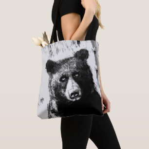Bärenportrait Tasche