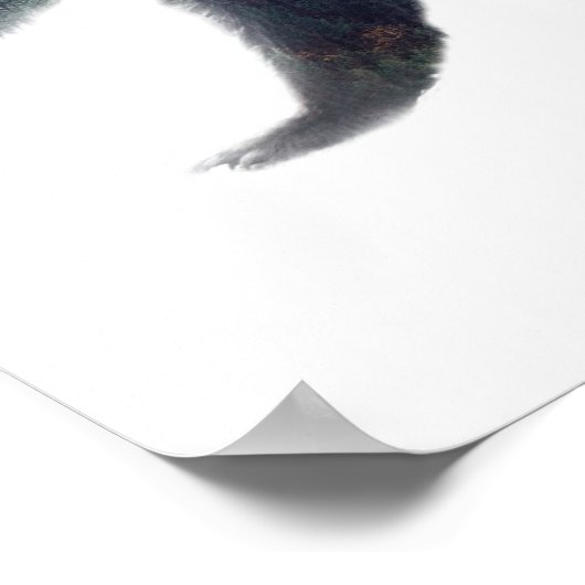 Bärenposter Poster (Ecke)