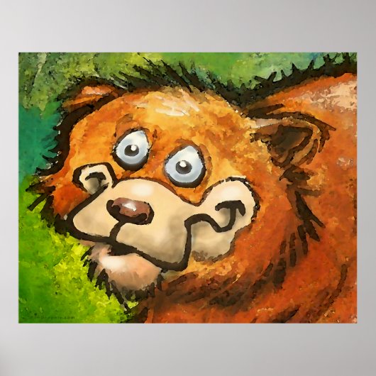 Bärenposter Poster (Vorne)