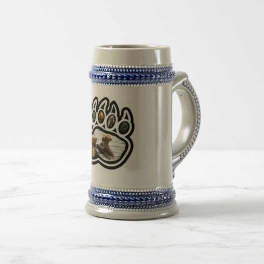 Bärenpranke Bierglas (VorderseiteRechts)