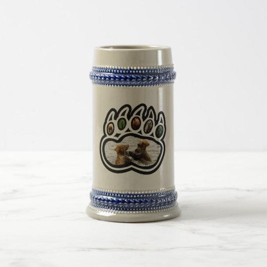 Bärenpranke Bierglas (Mittel)