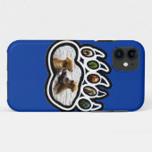 Bärenpranke Case-Mate iPhone Hülle (Rückseite (Horizontal))