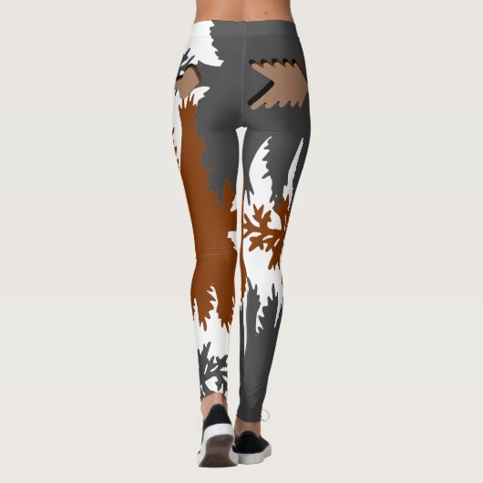 Bärenpranke Leggings (Rückseite)