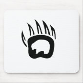 Bärenpranke Mousepad (Vorne)