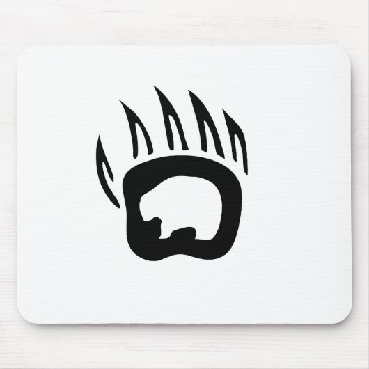 Bärenpranke Mousepad (Vorne)
