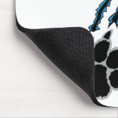 Bärenpranke-Riss Mousepad (Ecke)