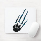 Bärenpranke-Riss Mousepad (Mit Mouse)