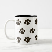 Bärenpranken Zweifarbige Tasse (Links)