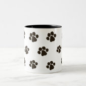 Bärenpranken Zweifarbige Tasse (Mittel)