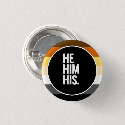 Bärenpride Button (Vorne & Hinten)