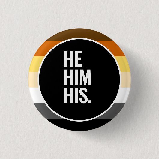 Bärenpride Button (Vorderseite)