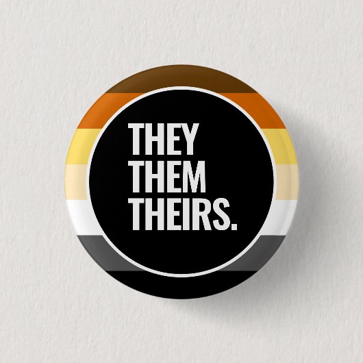 Bärenpride Button (Vorderseite)