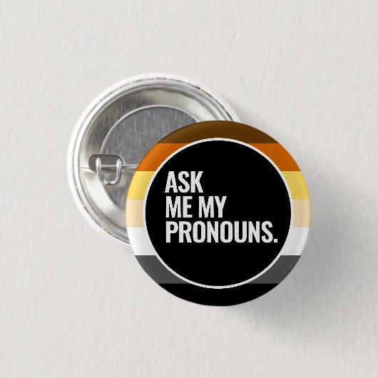 Bärenpride Button (Vorne & Hinten)