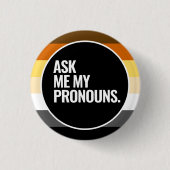 Bärenpride Button (Vorderseite)