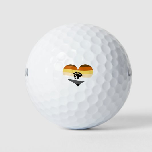 Bärenpride Golfball (Vorderseite)