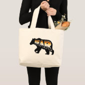 Bärenpride Jumbo Stoffbeutel (Vorderseite (Produkt))