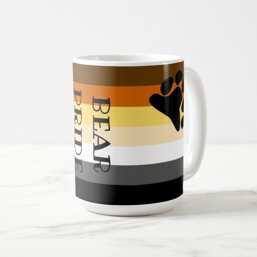 Bärenpride Kaffeetasse (VorderseiteRechts)