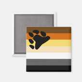 Bärenpride Magnet (Vorderseite/Rückseite)
