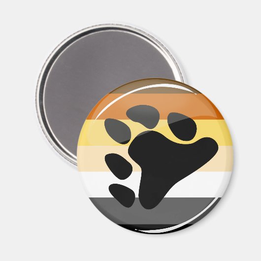 Bärenpride Magnet (Vorderseite/Rückseite)