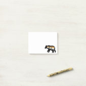 Bärenpride Post-it Klebezettel (Auf Schreibtisch)