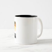 Bärenpride Zweifarbige Tasse (VorderseiteRechts)