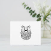 Bärenprodukt Postkarte (Stehend Vorderseite)