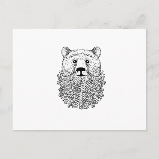 Bärenprodukt Postkarte (Vorderseite)