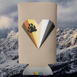 Bärenraub Herz Slim Seltzer kann Getränkekühler Selters Dosenkühler