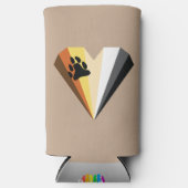 Bärenraub Herz Slim Seltzer kann Getränkekühler Selters Dosenkühler (Vorderseite)