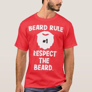 Bärenregel 1 Achtung des Geschenks mit dem Bart Fu T-Shirt