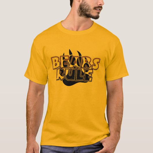 Bärenregel BEAR PAW T-Shirt (Vorderseite)