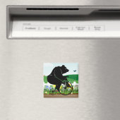Bärenreiten Vintages Bike Magnet (In Situ (Geschirrspüler))