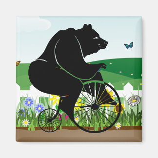 Bärenreiten Vintages Bike Magnet