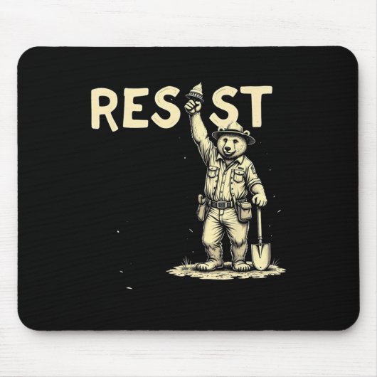 Bärenresidenz 1 mousepad (Vorne)
