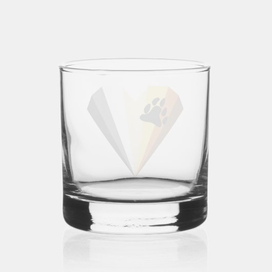 Bärenrutsche Whiskyglas (Rückseite)