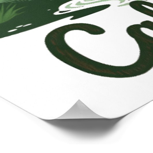 Bärensanctuary california poster (Ecke)