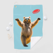 Bärenscheibe Golfer Handtuch (Insitu)